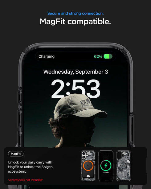 Spigen iPhone 17 Case Ultra Hybrid MAGFIT ZERO ONE